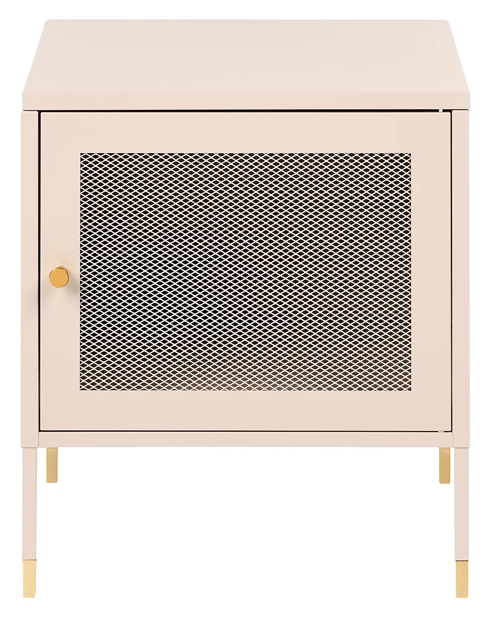 Nachttisch OSSETT Metall Beige_1160941