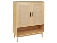 Schuhschrank PEROTE Rattan Hellbraun_916352