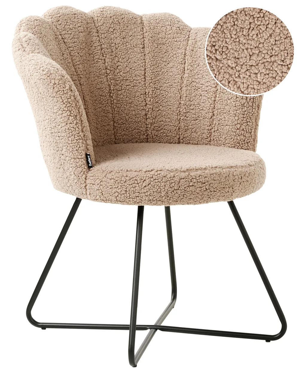Sessel LOVELOCK Bouclé Beige