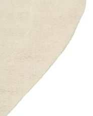 Vloerkleed NEVANA Gebroken wit 160 x 230 cm Wol_1131608