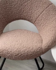 Dining Chair RACHEL Boucle Taupe_997016