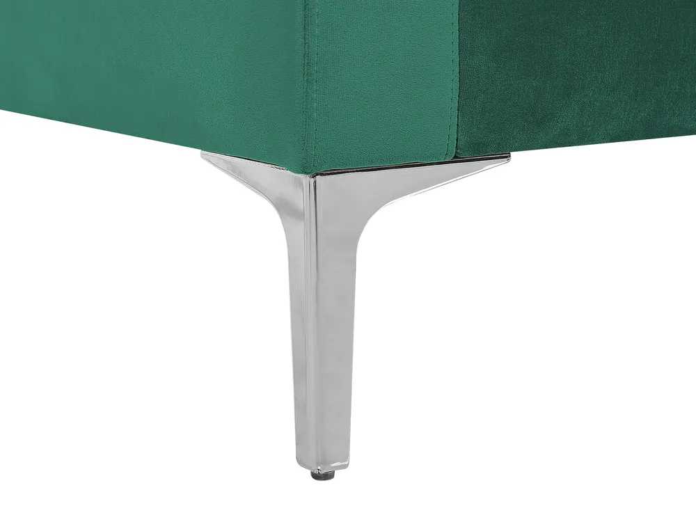 Sofa 3 Seater GAVLE Velvet Emerald Green_813725