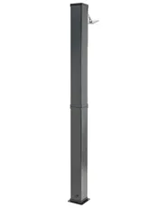 Freestanding Outdoor Solar Shower BUENOS Black_974043