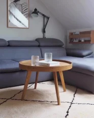 Kuscheldecke BANGRE 130 x 170 cm Orange_951326