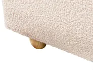 Bett mit Stauraum BLAGNAC Bouclé Hellbeige 140 x 200 cm_1009299