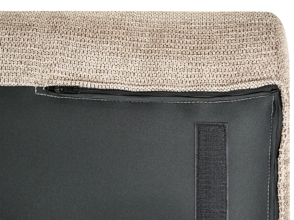 Sofa 2-Sitzer GETA Stoff Taupe_1002376