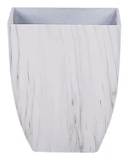 Blumenkübel MIRO 28 cm Weißer Marmor_772757