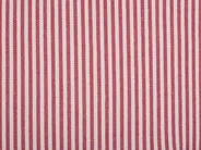 Dekokissen AALITA 45 x 45 cm Baumwolle Rot Streifenmuster_902644