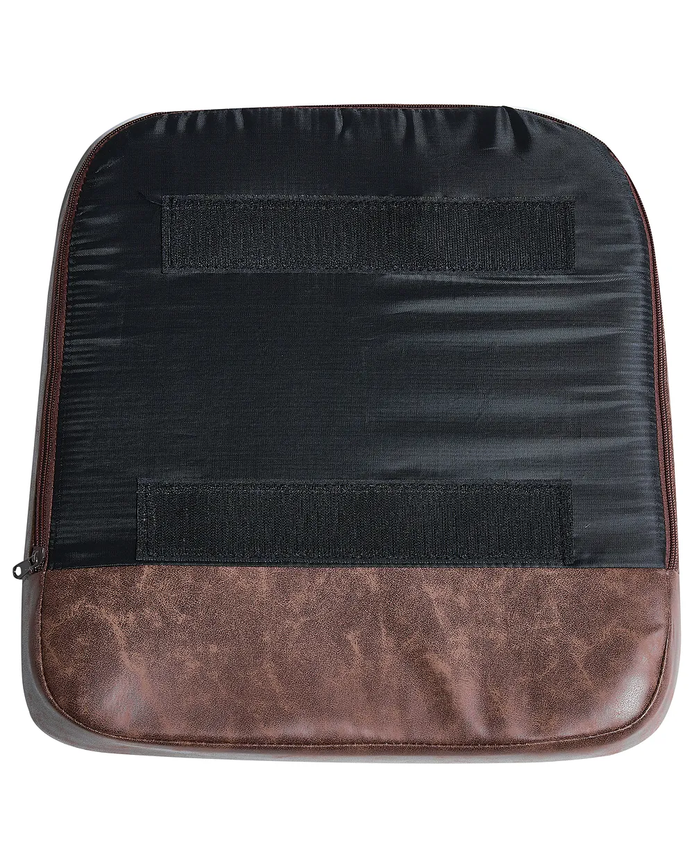 Dining Chair YORKVILLE Faux Leather Dark Brown_1078900