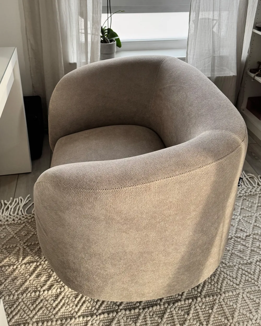 Armchair LOEN Fabric Taupe_967290