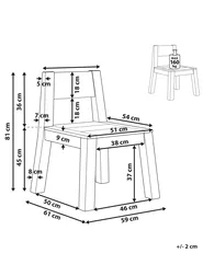 Gartenstuhl LIVORNO Akazienholz Braun_797454