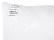 Kopfkissen ERRIGAL Niedrig 80 x 80 cm Mikrofaser Weiß_696964