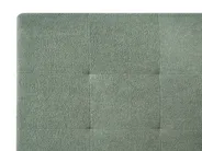 Postelja s prostorom za shranjevanje LORIENT Knjižica Zelena 160 x 200 cm_1040319
