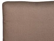 Bett mit Lattenrost Bouclé MELLE 140 x 200 cm Braun_965694