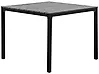Gartentisch PRATO 95 cm 95 cm Grau