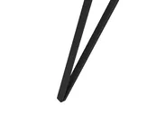 Esstisch MOLDEN Marmor Optik / Schwarz 150 cm 80 cm_790645