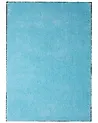 Shaggy-Teppich DEMRE Hellblau 140 x 200 cm