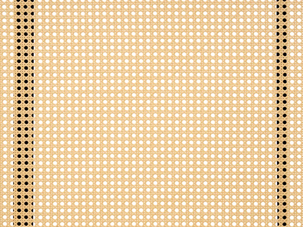 Postelja PE ratan BOULIN 140 x 200 cm Črna_976725