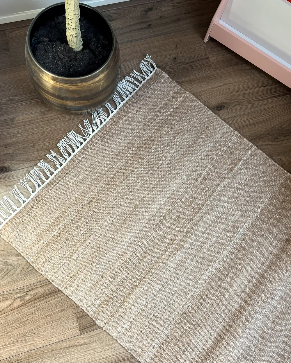 Teppich MALHIA Beige 80 x 150 cm_973857