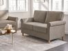 Sofa 2-Sitzer RONNEBY Stoff Hellbraun