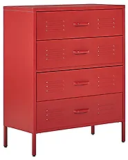 Ladekast ENAGO Metaal Rood_811999