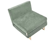 1-Sitzer Schlafsofa JERSLEV Stoff Hellgrün_1010005
