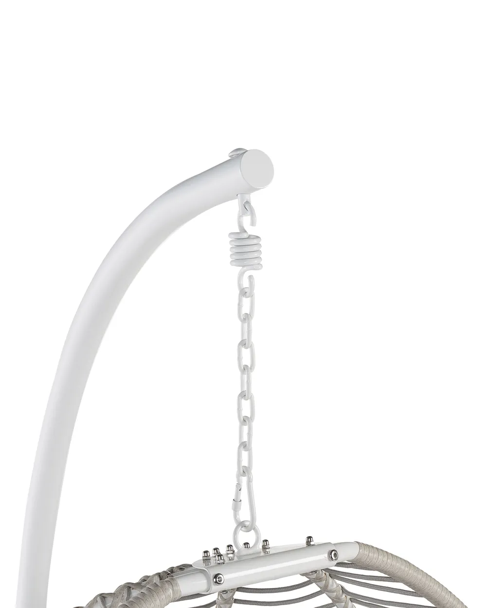 Hängesessel mit Gestell ARCO Metall Weiß_844235
