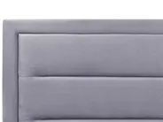 Bett mit Stauraum ROUEN Samtstoff Dunkelgrau 140 x 200 cm_843800