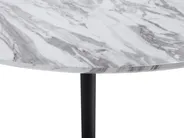 Dining Table MOSBY White Marble 110 cm 110 cm_757691