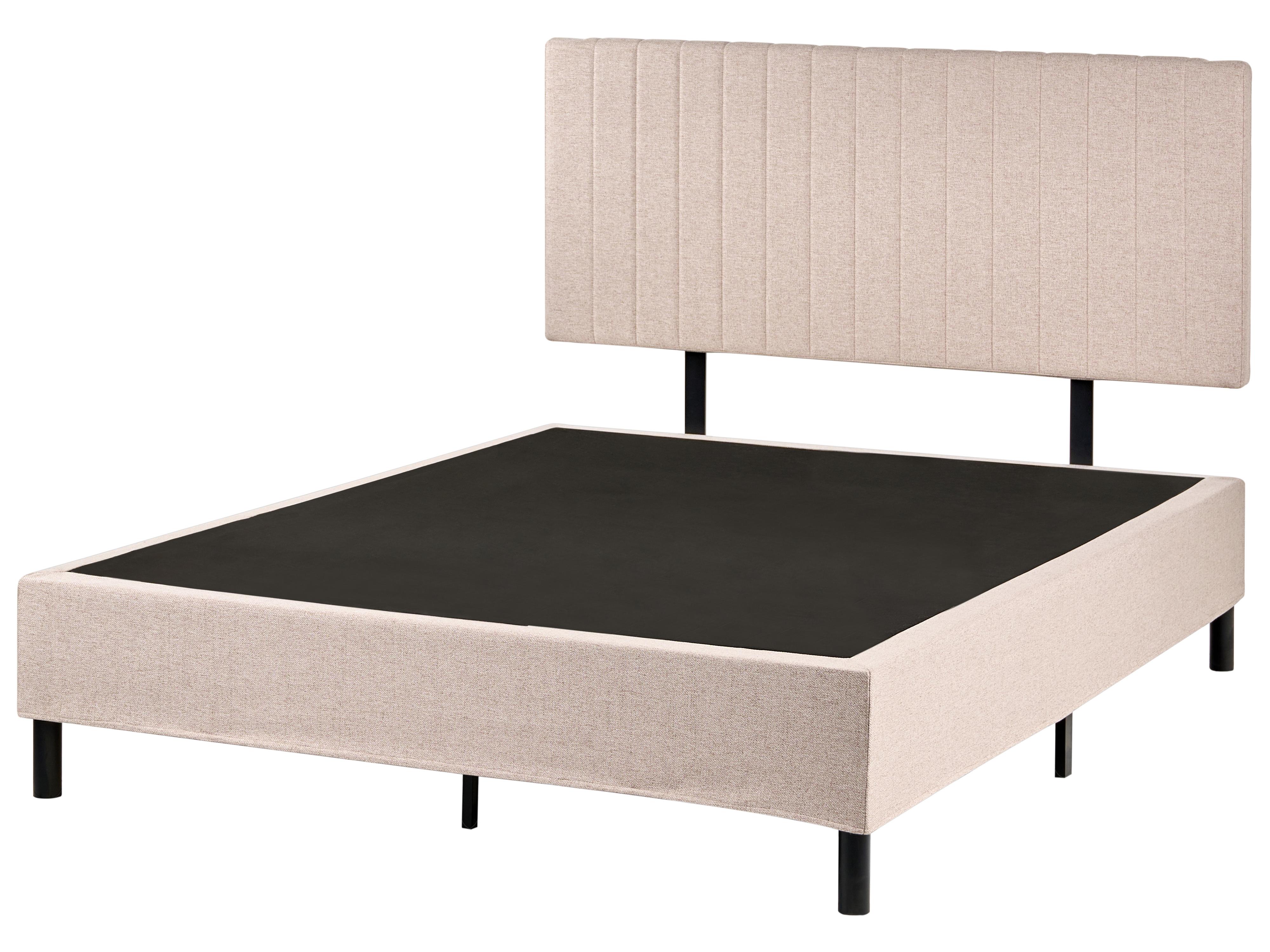 Divan Bed Fabric COUNTESS 140 x 200 cm (EU Double) Beige_1054258