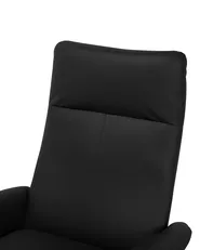 Relaxfauteuil PRIME inclusief voetensteun Kunstleer Zwart_709145
