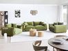 Living Room Set 5 Seater LUVOS Velvet Green