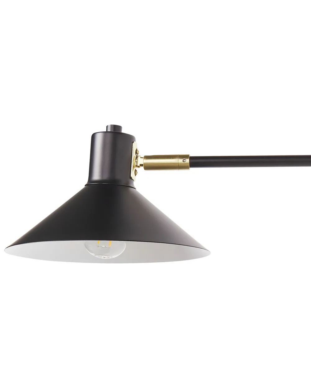 Wandlampe KADASSA verstellbar Metall Schwarz_884272