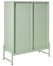 Sideboard mit 2 Türen SOLETTA Metall Mintgrün_1049472