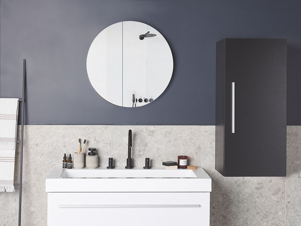 Bathroom Wall Mounted Cabinet BILBAO 40 cm Black