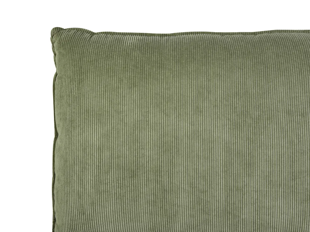 Bett mit Lattenrost Cord VINAY 180 x 200 cm Olivgrün_879999