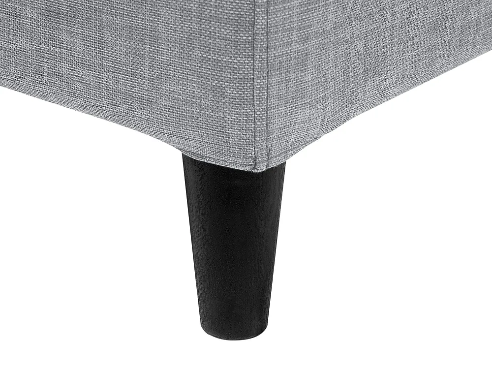 Bed Fabric FITOU 160 x 200 cm (EU King Size) Light Grey_709615