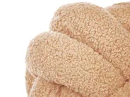 Dekokissen 2er Set MALNI 19 x 19 cm Bouclé Beige Ohne Muster_854805
