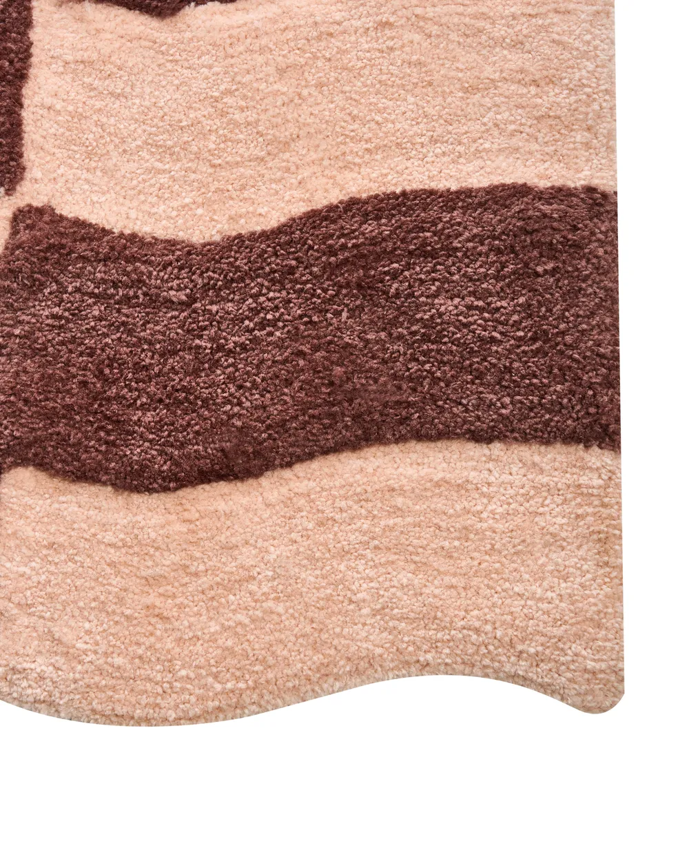 Badematte DIWANA Braun / Beige 60 x 90 cm_1025985