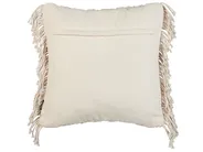 Set of 2 Decorative Cushions KIRIKKALE 45 x 45 cm Cotton Light Beige Geometric Pattern_905443