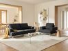 Sofa Set 4-Sitzer KILDAL Stoff Schwarz