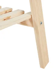 Coat Stand DENVER Light Brown_935395