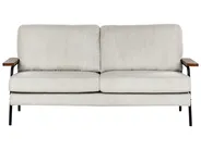 Sofa 3-Sitzer AKRANES Cord Hellgrau_917522