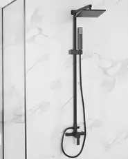 Mixer Shower Set with Rainshower TAGBO Black_786926