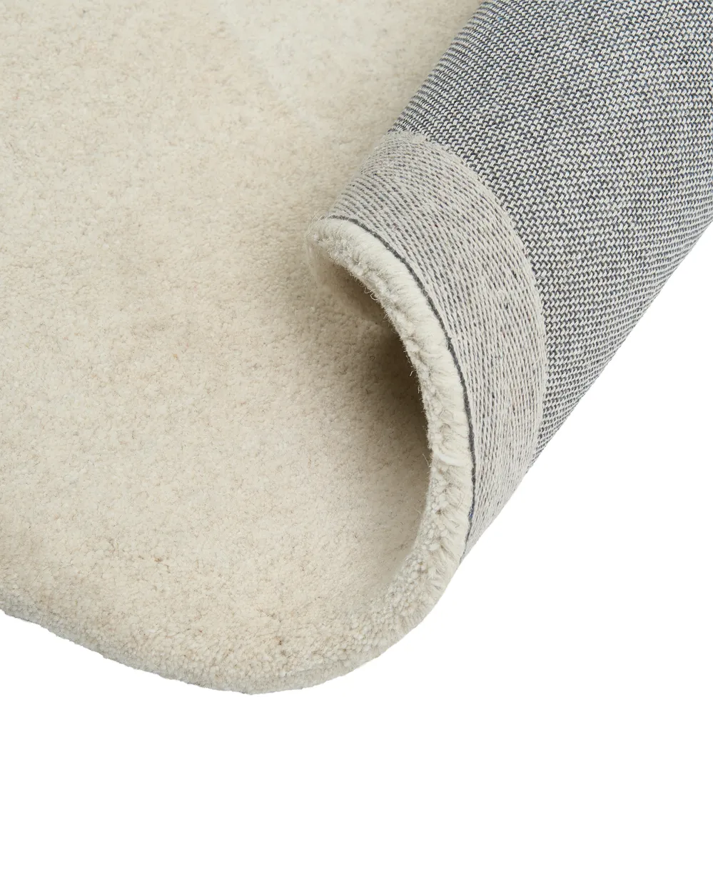 Vloerkleed NEVANA Gebroken wit 160 x 230 cm Wol_1131606