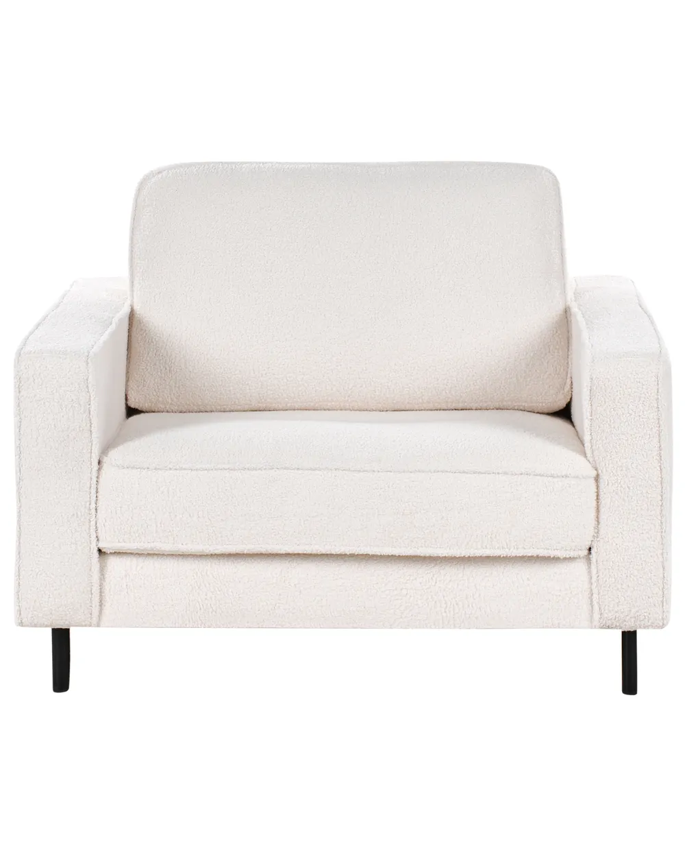 Armchair SAVALEN Boucle White_964467