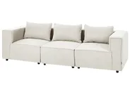 Modular Sofa 3 Seater AXEBO Boucle Off-White_1075496