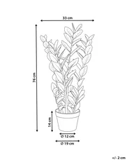 Artificial Plant ZAMIIFOLIA 76 cm Green_994168