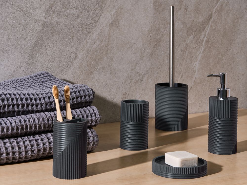 Badaccessoires Set 5-teilig SEPAHUA Schwarz
