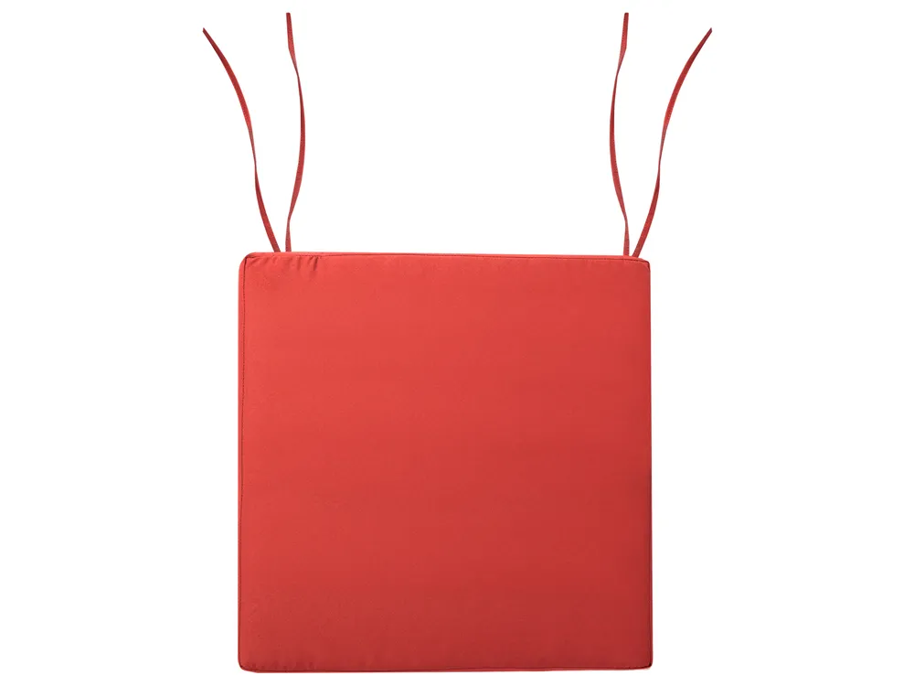 Gartenstuhlkissen SASSARI PREMIUM 46 x 46 cm Rot